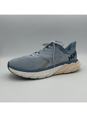 Hoka One One Arahi 5 Sneakers Women's Size 9 US Blue Mesh Running Shoes 1115012B